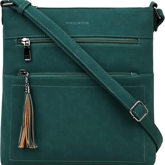 Crossbody Purses for Women, Multi Pocket Casual Crossbody Bag, Adjustable Strap - Picture 1 of 8